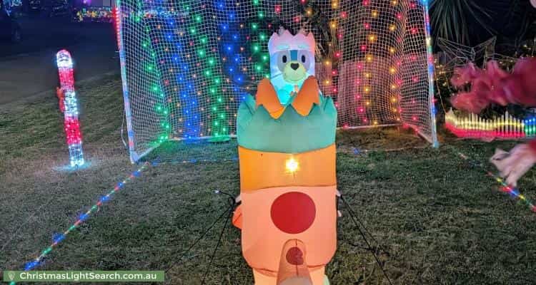 Christmas Light display at 14 Meredith Close, Narre Warren South
