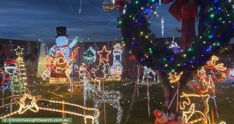 Christmas Light display at 22 Belvedere Drive, Pakenham