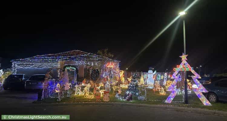 Christmas Light display at 22 Belvedere Drive, Pakenham
