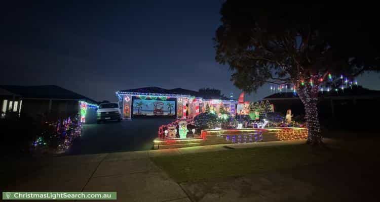 Christmas Light display at 70 Scotsdale Drive, Cranbourne East