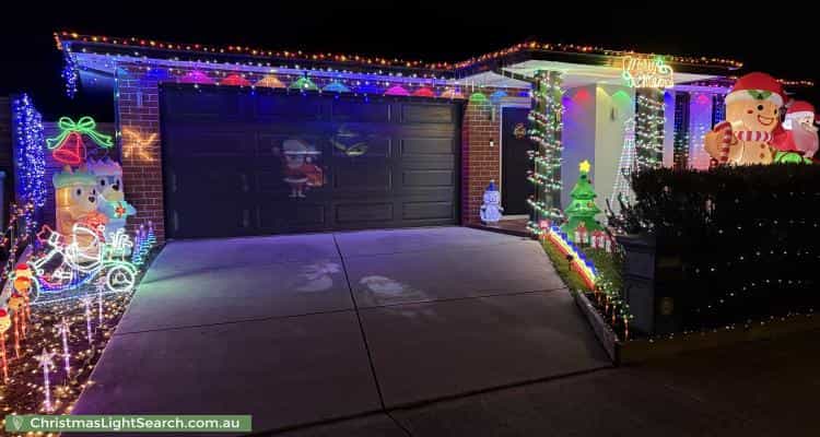 Christmas Light display at  Simon Avenue, Officer