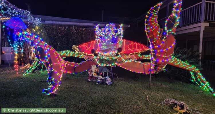 Christmas Light display at 7 Amy Street, Donnybrook