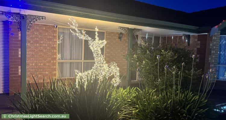 Christmas Light display at 14 Nicola court, Salisbury downs