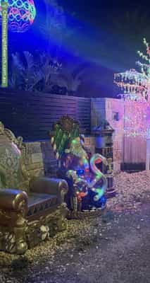 Christmas Light display at 288 Aldinga Beach Road, Aldinga