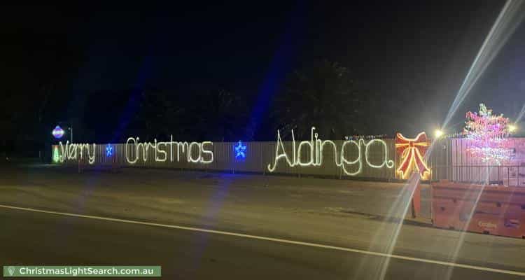 Christmas Light display at 288 Aldinga Beach Road, Aldinga
