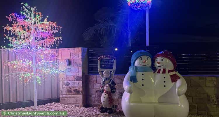 Christmas Light display at 288 Aldinga Beach Road, Aldinga