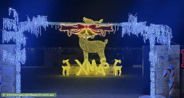 Christmas Light display at 288 Aldinga Beach Road, Aldinga