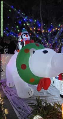 Christmas Light display at 21 McKinley Circuit, Calwell