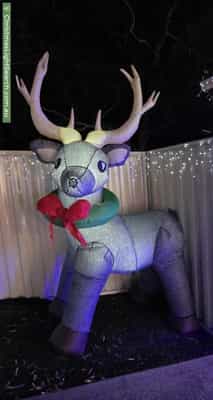 Christmas Light display at 21 McKinley Circuit, Calwell