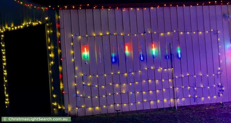 Christmas Light display at 18 Koala Crescent, Lake Macdonald