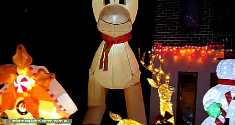 Christmas Light display at 16 Carrington Drive, Pakenham