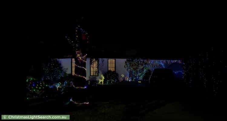 Christmas Light display at 26 Sanders Street, Glenorchy