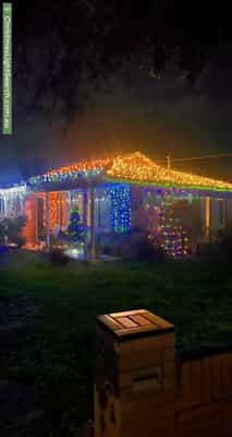 Christmas Light display at 23 Sandra Street, Melton