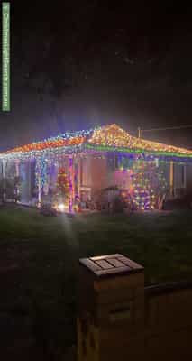 Christmas Light display at 23 Sandra Street, Melton