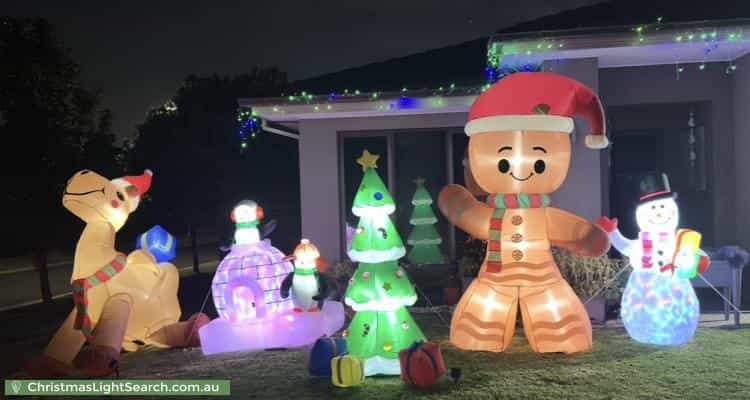 Christmas Light display at 7 Juneberry Drive, Keysborough