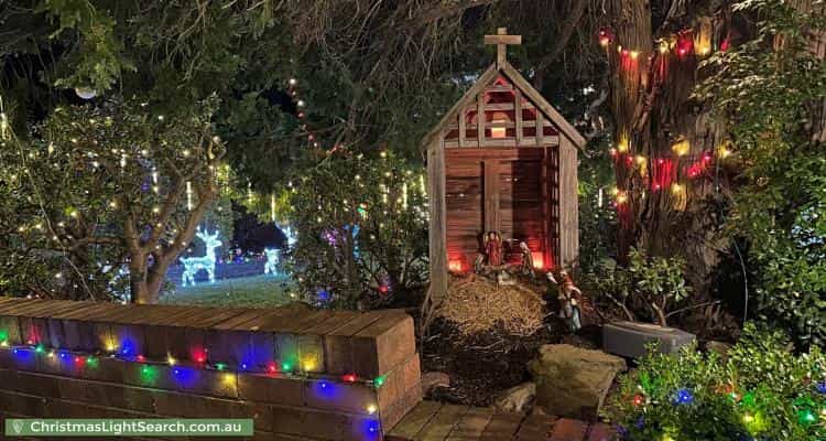 Christmas Light display at 86 Chelmsford Avenue, East Lindfield