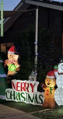 Christmas Light display at 37 Hansons Road, North Nowra