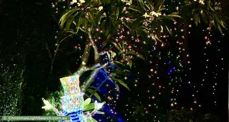 Christmas Light display at 37 Hansons Road, North Nowra