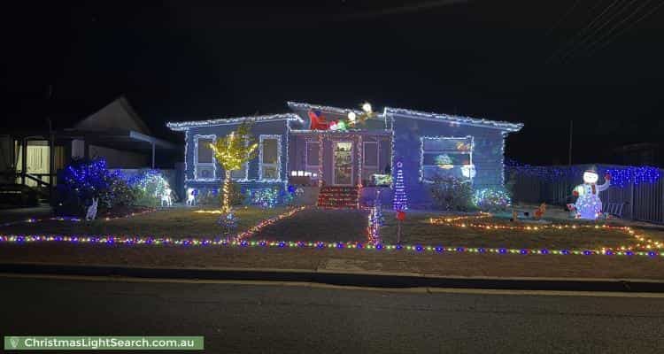 Christmas Light display at 147 Carwoola Street, Queanbeyan East