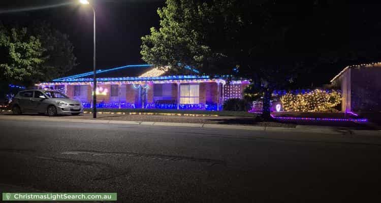 Christmas Light display at  Kakadu Drive, Shepparton North