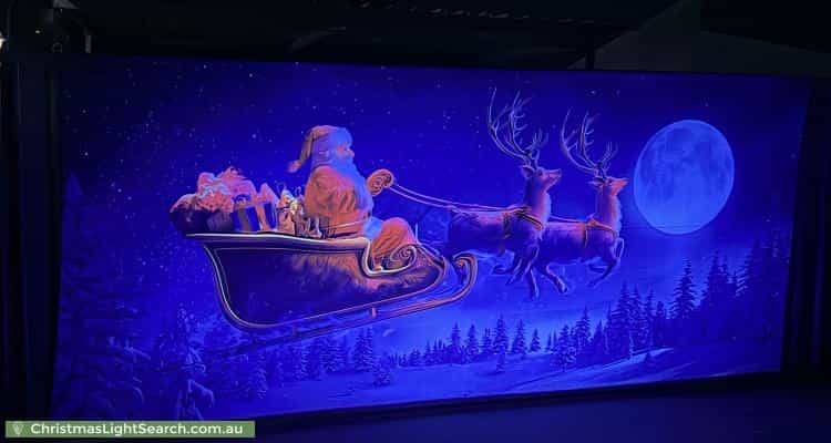 Christmas Light display at 147 Carwoola Street, Queanbeyan East