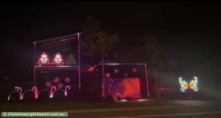 Christmas Light display at  Mullagh Street, Barden Ridge