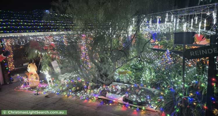 Christmas Light display at 25 Lennard Drive, Moana