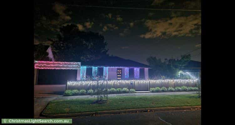 Christmas Light display at 7 Jindalee Avenue, Yallambie