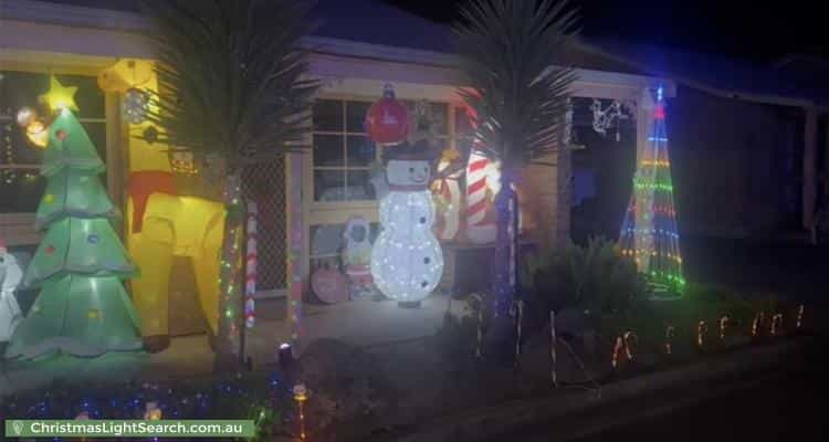 Christmas Light display at 1 Johns Lane, Hahndorf