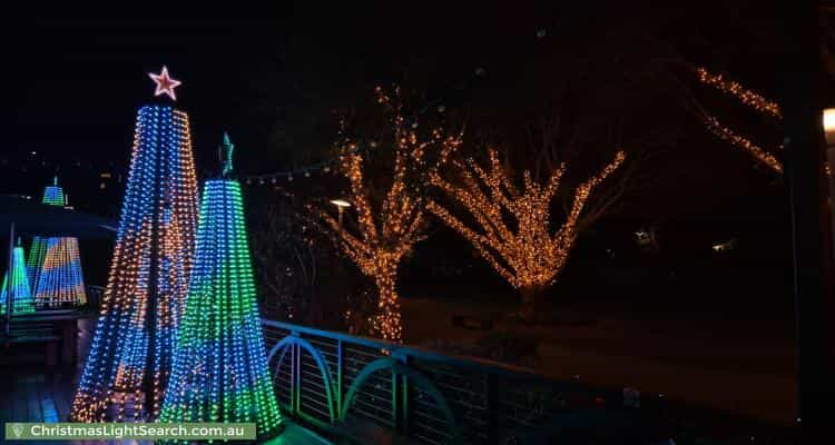 Christmas Light display at 281 MacArthur Avenue, Hamilton