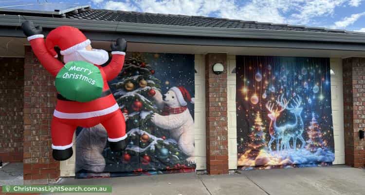 Christmas Light display at 13 Amelio Walk, Flagstaff Hill