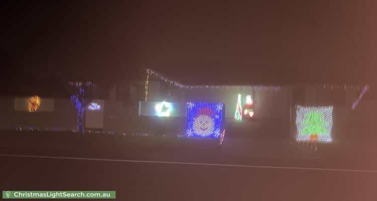 Christmas Light display at 65 Barrier Reef Drive, Mermaid Waters