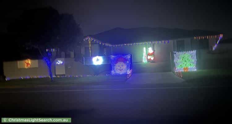 Christmas Light display at 65 Barrier Reef Drive, Mermaid Waters