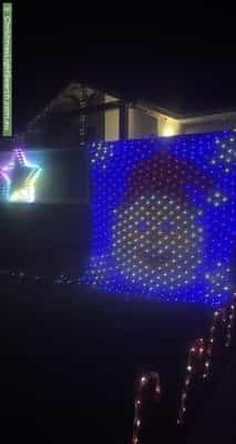 Christmas Light display at 65 Barrier Reef Drive, Mermaid Waters