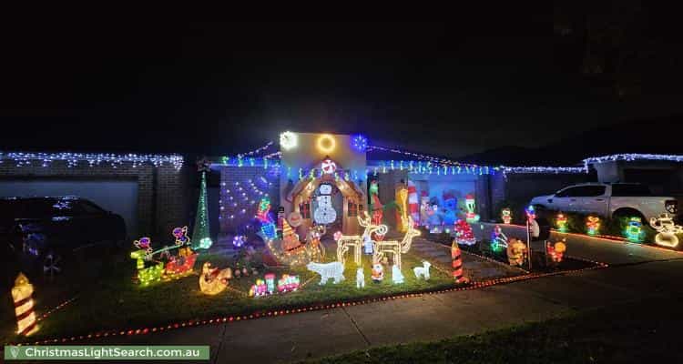 Christmas Light display at  Pesa Way, Wyndham Vale
