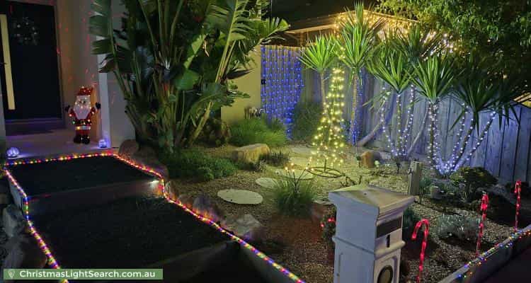 Christmas Light display at 1 Hargood Place, Cranbourne East
