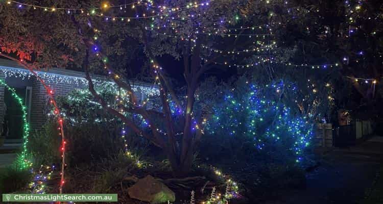 Christmas Light display at 9 Otira Road, Knoxfield