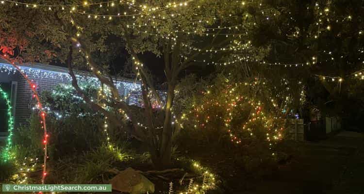 Christmas Light display at 9 Otira Road, Knoxfield