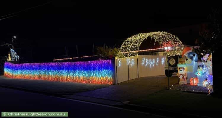 Christmas Light display at 2 Tarcutta Street, Cleveland