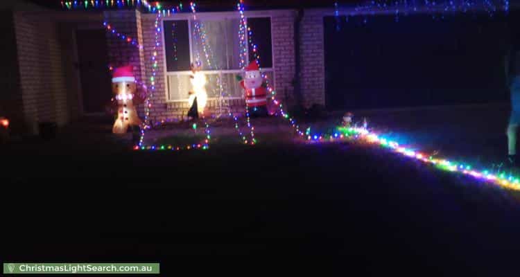 Christmas Light display at 11 Murraya Drive, Morayfield