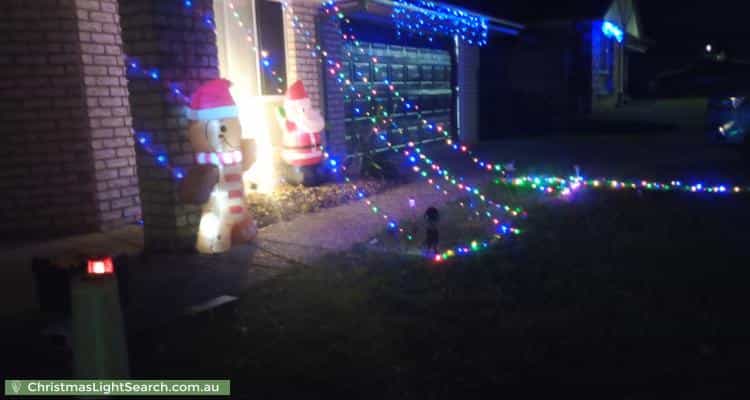 Christmas Light display at 11 Murraya Drive, Morayfield