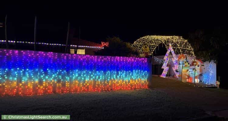 Christmas Light display at 2 Tarcutta Street, Cleveland