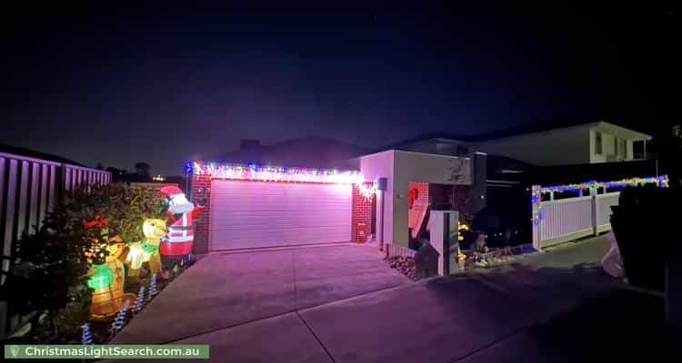Christmas Light display at 9 Dany Road, Pakenham
