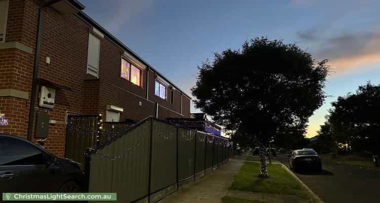 Christmas Light display at 17 Nutwood Crescent, Derrimut