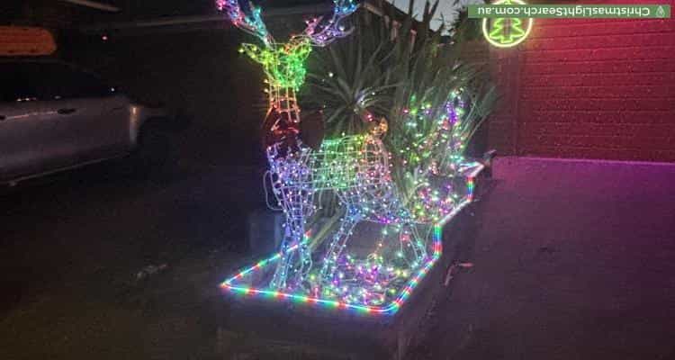 Christmas Light display at 118 McCulloch Street, Riverstone