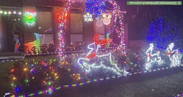 Christmas Light display at 118 McCulloch Street, Riverstone