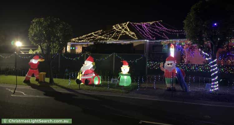 Christmas Light display at 26 Flagstaff Loop, Craigieburn