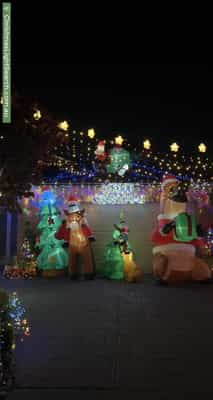 Christmas Light display at 26 Flagstaff Loop, Craigieburn
