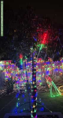 Christmas Light display at 17 Clarendon Drive, Keysborough