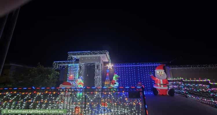 Christmas Light display at 60 Tudor Crescent, Smithfield Plains